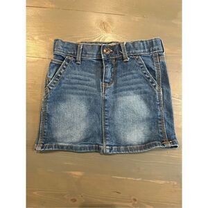 OshKosh Bgosh Girls Denim Skirt Size